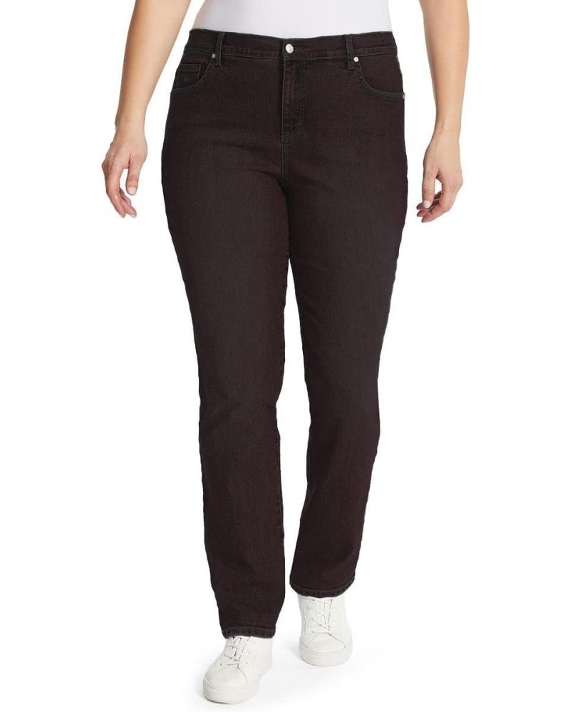 Women's Classic Amanda High Rise Tapered Jean for Women - CoffeeBrown 14 Short $20.04 Jeans