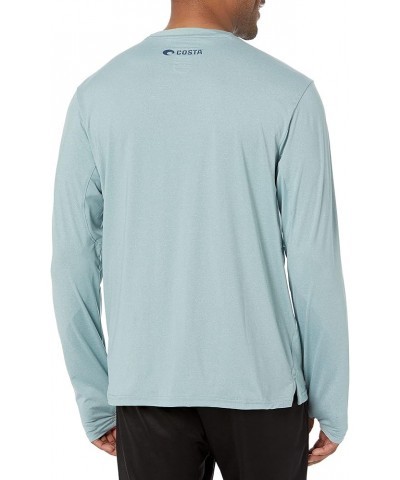 Voyage Performance Technical Crew Long Sleeve Shirt Deep Sea Heather $18.26 Activewear