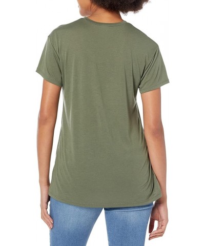 Women's Shirt, Super Soft Lightweight Short Sleeve Kimber Tee Army Green $9.38 T-Shirts