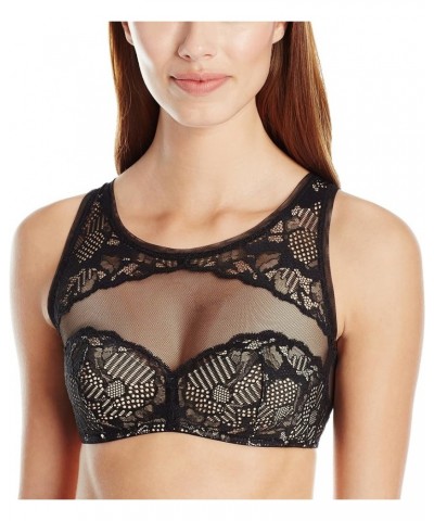 Women's Linger Bralette Black $10.80 Lingerie