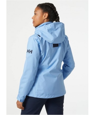 Women's Crew Hooded Midlayer Jacket 627 Bright Blue $61.91 Jackets