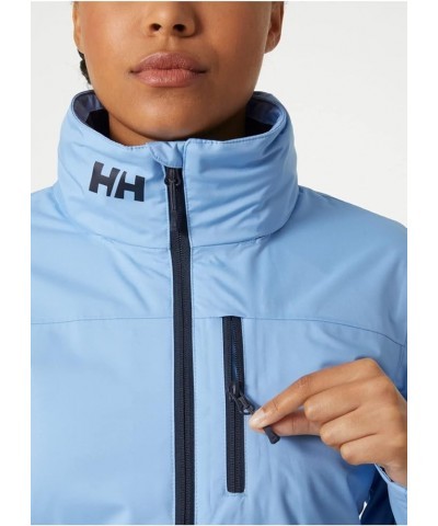 Women's Crew Hooded Midlayer Jacket 627 Bright Blue $61.91 Jackets