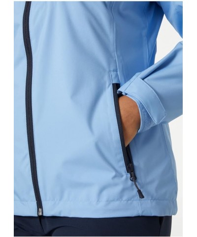 Women's Crew Hooded Midlayer Jacket 627 Bright Blue $61.91 Jackets