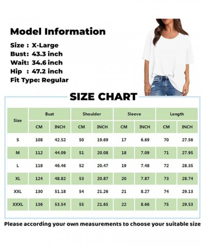 Oversized Tshirts for Women Womens Oversized T Shirts Crewneck Short Sleeve Tops Summer Casual 2024 Y2K Basic Tee C 02-dark G...