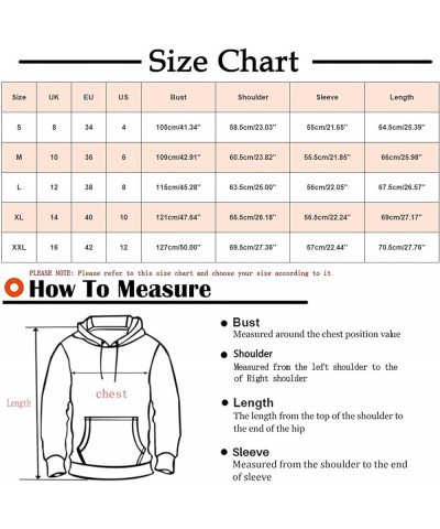 Hoodies for Women Trendy Casual Sweatshirts Loose fit Tops Y2k Pullover Waffle Long Sleeve Blouses Shirts with Pocket G08 Ora...