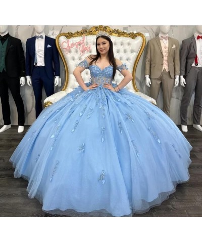 Off Shoulder Quinceanera Dresses with Train Sparkly Beaded Sweet 16 Dresses Lace Ball Gowns WZY95 Burnt Orange $69.60 Dresses