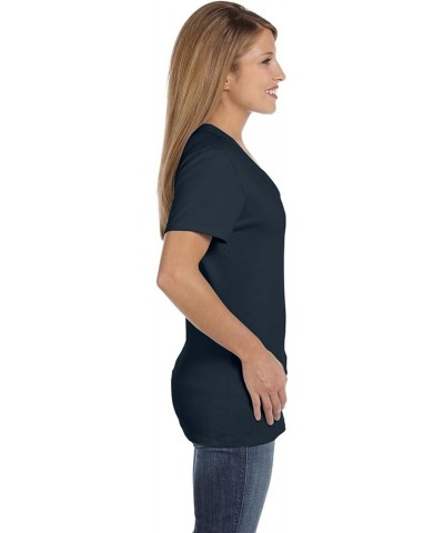 Women's Cooldri Short Sleeve Performance V-Neck T-Shirt (1 Pack) Vintage Black $6.69 Activewear