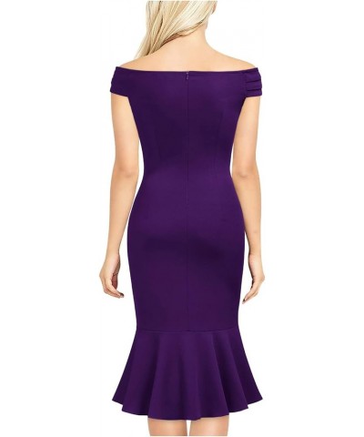 Women's Plus Size Dresses for Curvy Wedding Guest Dresses Solid Color Sexy Sequin Slit Maxi Smocked One Dress 5-purple $28.80...