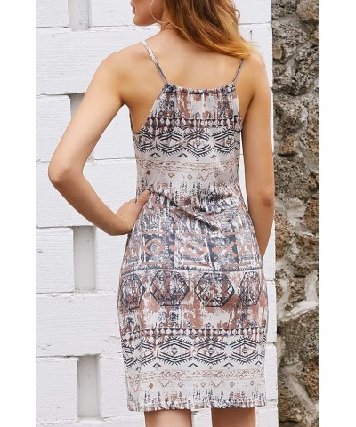 Women Summer Halter Neck Dress Floral Print Bohemian Beach Dresses S-XL Print 101 $15.50 Swimsuits