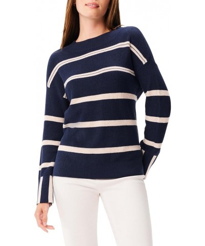 Women's Opposites Attract Sweater Indigo Multi $32.51 Sweaters