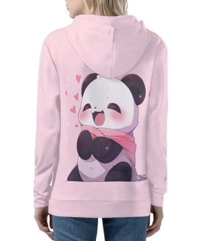 XS-5XL Zip Up Hoodie for Women Sweatshirt Pullover Cute Panda Design $21.33 Hoodies & Sweatshirts