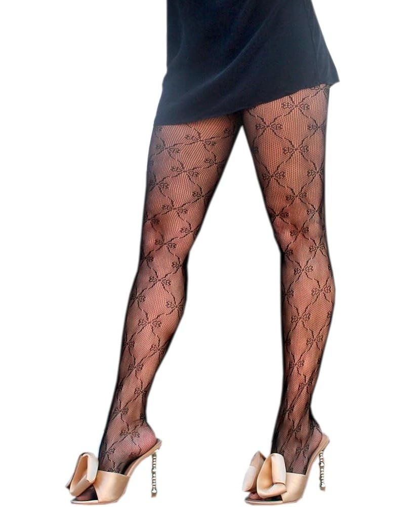 Patterned Tights Bow $7.64 Socks