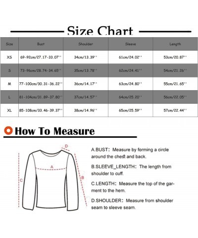 Women's Casual Crew Neck Sweatshirt Loose Soft Long Sleeve Pullover Tops Fleece for Women New-9-yellow $3.24 Shirts