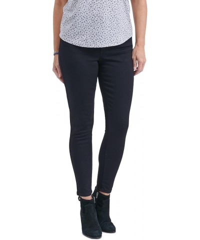 Women's Petite Ab Solution High Rise Jegging Black $28.61 Jeans