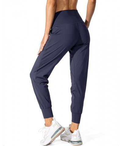 Women's Joggers High Waisted Yoga Pants with Pockets Loose Leggings for Women Workout, Athletic, Lounge Navy $19.37 Leggings