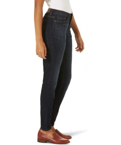 Women's Slim Fit Skinny Leg Midrise Jean Blackout $18.32 Jeans