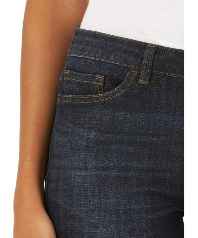 Women's Slim Fit Skinny Leg Midrise Jean Blackout $18.32 Jeans