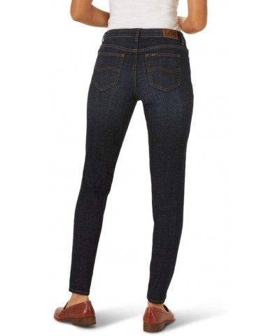 Women's Slim Fit Skinny Leg Midrise Jean Blackout $18.32 Jeans