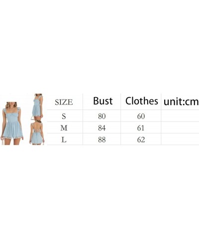 Women Y2k Lace Trim Mini Dress Sexy Spaghetti Strap Backless Short Dress Low Cut Bodycon Sundress Streetwear V-blue $11.50 Dr...