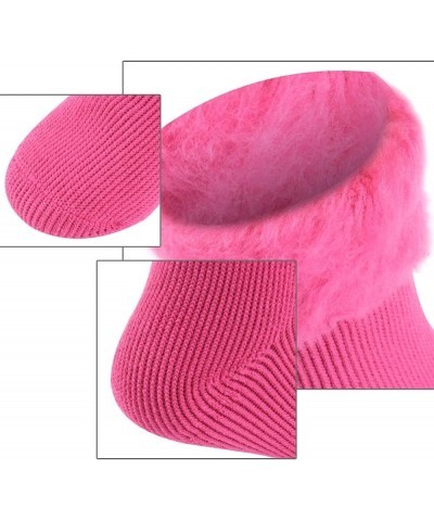 Unisex Winter Thermal Socks Warm Thickened Arctic Insulated Lined Heavy Crew Socks Rose $10.19 Activewear