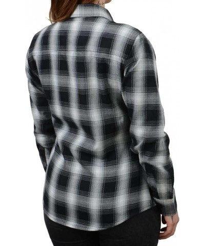 Women's Casual Long Sleeve Cotton Flannel Shirts Mng21611 $28.79 Blouses