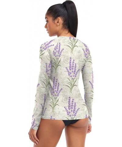 Rainbow Tree Women's Long Sleeves Rashguard Swim Shirt UPF 50+ Bathing Suits for Surfing Diving Outdoors XS 15 $12.53 Swimsuits