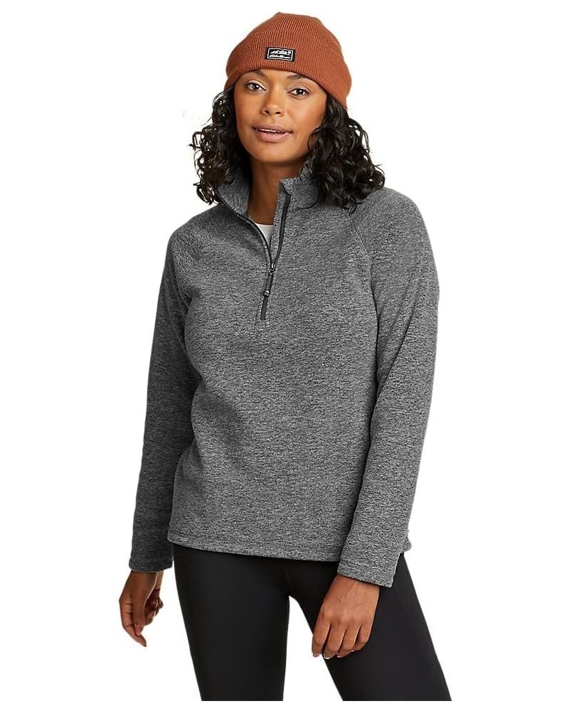 Women's Quest Fleece 1/4-Zip - Solid Tall Charcoal Htr $22.51 Jackets