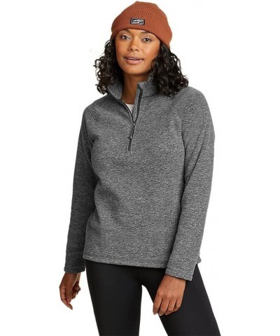 Women's Quest Fleece 1/4-Zip - Solid Tall Charcoal Htr $22.51 Jackets