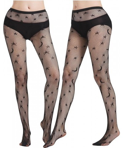 Women's Patterned Tights Stockings Pantyhose for Halloween Cosplay Party A04-4pcs $8.39 Socks