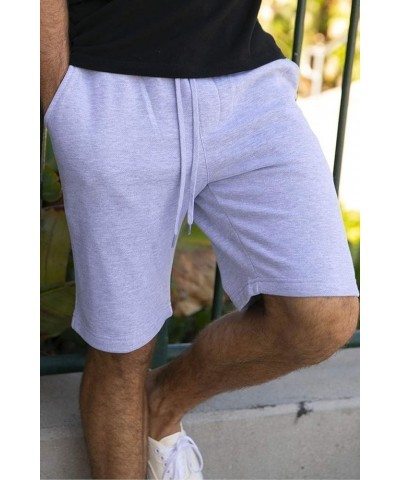 Unisex Jogger Pants and Sweat Shorts- Activewear Sweats Sweatpants Light Gray - Sweat Shorts $13.22 Sweatpants