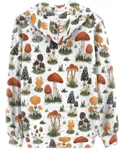 Trendy Zip Up Jackets for Women XS-5XL Fashion Hoodies and Sweatshirts Cute Mushroom $23.00 Hoodies & Sweatshirts