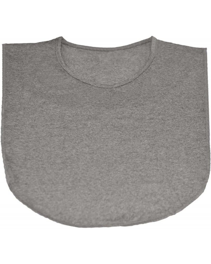 Modest TeeNeck™ Crew Collar Dickie Layering Cleavage Cover Dark Charcoal Grey $12.11 Swimsuits