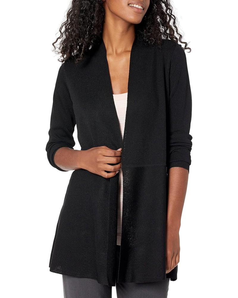 womens Long Cardigan Sweater, Anne Black, X-Large US $38.04 Sweaters