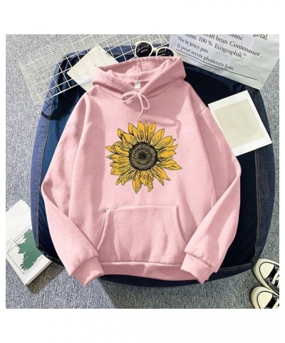 Fall Outfits for Women Sweatshirts Blue Kawaii Shape Hoodie for Girls Cute Teens Animal Shark Hoodies Cosplay Hoodies X1-pink...