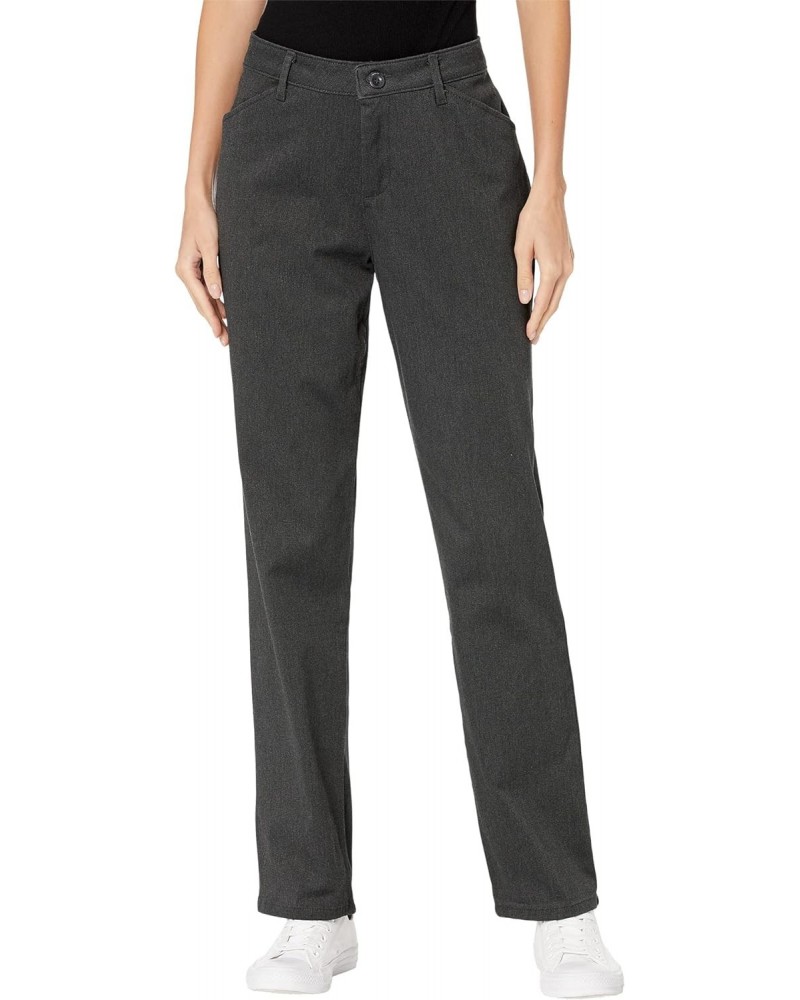 Relaxed Fit Straight Leg Pants Charcoal Heather 20 L $30.09 Pants