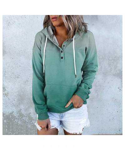 Womens Zip Up Hoodie Womens Plus Size Hooded Sweatshirt Long Sleeve Drawstring Sweatshirt Loose Sweatshirt Womens Green 4 $5....