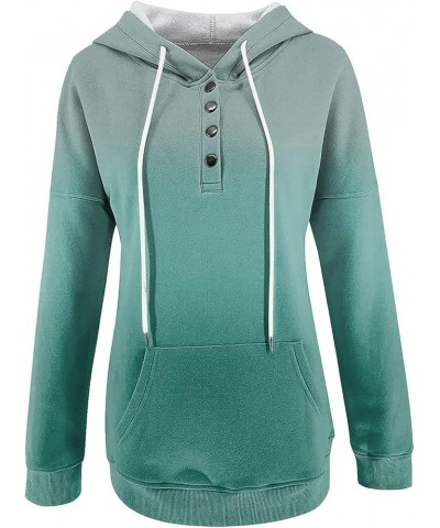 Womens Zip Up Hoodie Womens Plus Size Hooded Sweatshirt Long Sleeve Drawstring Sweatshirt Loose Sweatshirt Womens Green 4 $5....