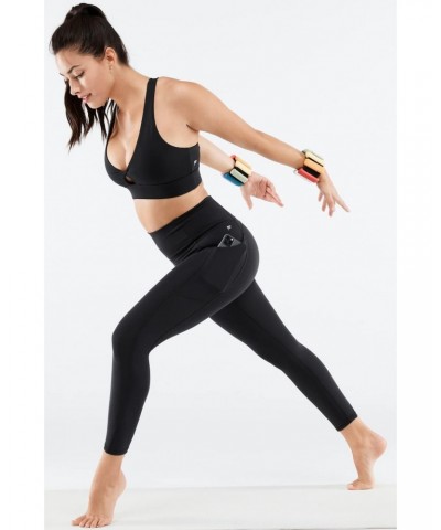 Women's Oasis PureLuxe High-Waisted 7/8 Legging, Workout, Yoga, Light Compression, Buttery Soft, XL, Black $37.07 Activewear