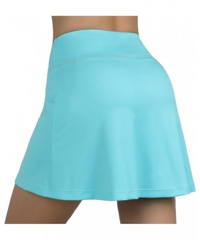 Running Skirts Tennis Golf Skorts for Women - Women Workout Skirts with Pockets 221-2blue $20.71 Skirts