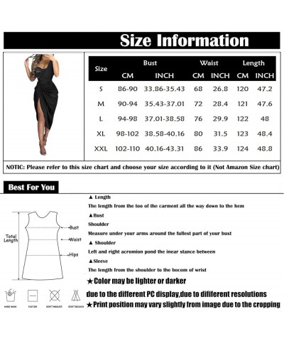 Wedding Guest Dresses for Women Sexy Sequin Slit Midi Smocked One Shoulder Evening Midi Casual Dresses S004 Red $12.75 Dresses