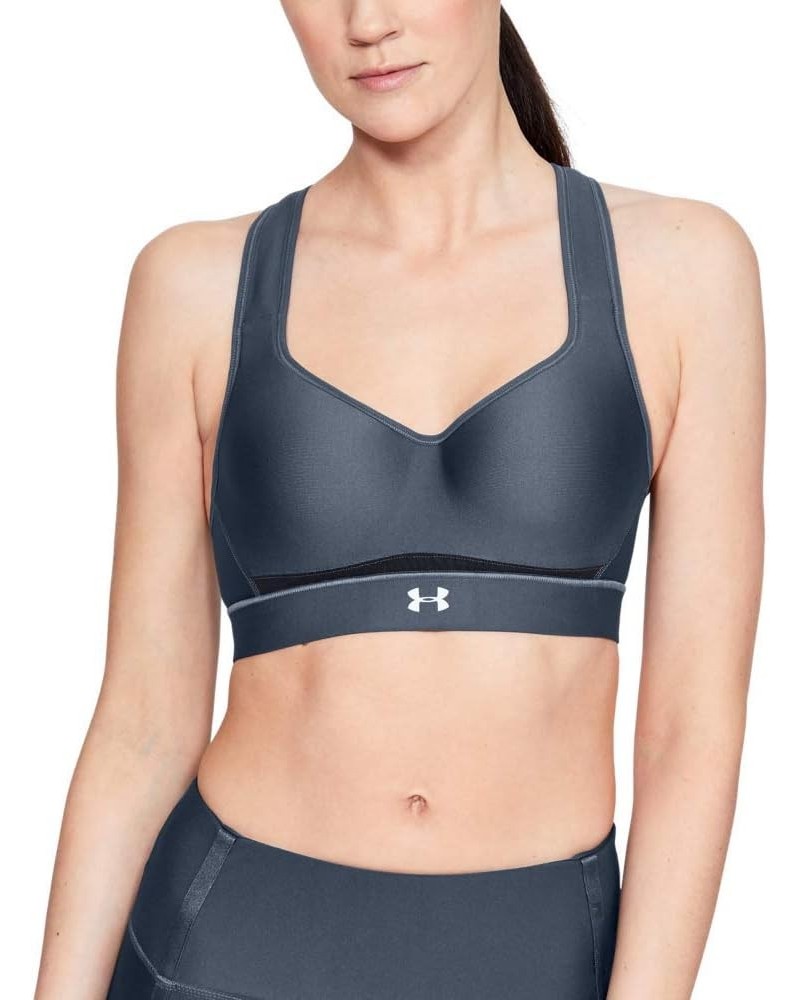 HeatGear Armour® High Downpour Gray (044)/Metallic Silver $22.39 Lingerie