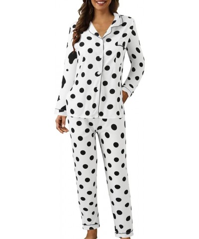 Sleepwear for Women Sets Sleepwear Womens Set Button Down Pajamas Two Piece Women Suits Sets Womens Lingeries Sexy 7-a $9.65 ...