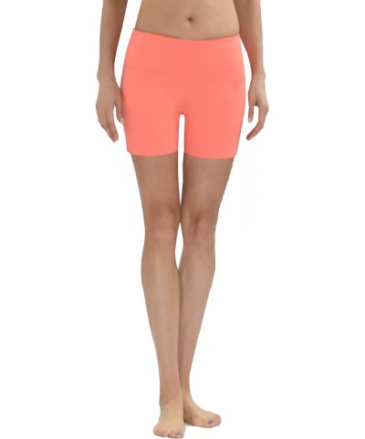 Women UPF50+ Board Shorts Swimsuit Hot Pants Pocket Bathing Swim Suit Rash Guard Bottom (RM3HP) Coral $12.62 Swimsuits