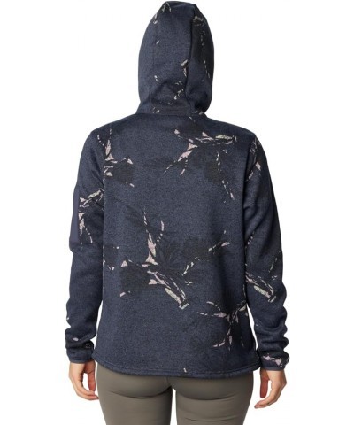 Women's W Sweater Weather Hooded Pullover Nocturnal Pinecones $21.53 Sweaters