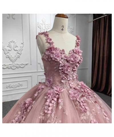 Flora Lace Quinceanera Dresses Ball Gown Sparkly Tulle Off Shoulder Prom Dresses Sweet 15 16 Dresses for Women PF39 Coral $63...