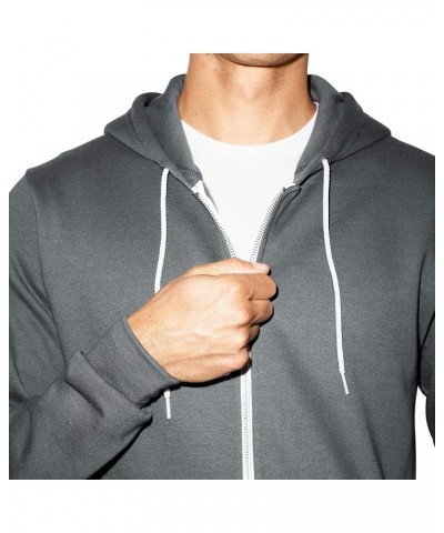 Flex Fleece Long Sleeve Zip Hoodie-USA Collection Asphalt $28.78 Hoodies & Sweatshirts