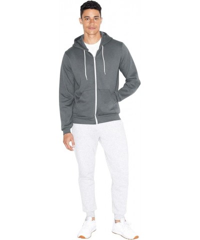 Flex Fleece Long Sleeve Zip Hoodie-USA Collection Asphalt $28.78 Hoodies & Sweatshirts