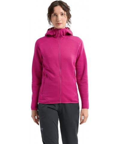 Kyanite Hoody Women's | Durable Stretch Fleece Layering Hoody Amaranthus $66.60 Activewear