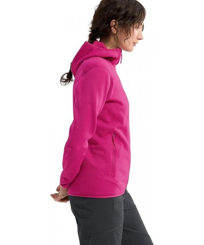 Kyanite Hoody Women's | Durable Stretch Fleece Layering Hoody Amaranthus $66.60 Activewear