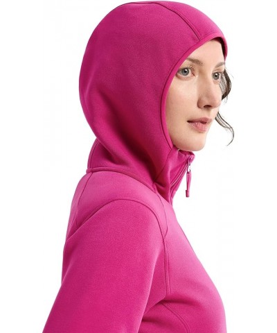 Kyanite Hoody Women's | Durable Stretch Fleece Layering Hoody Amaranthus $66.60 Activewear